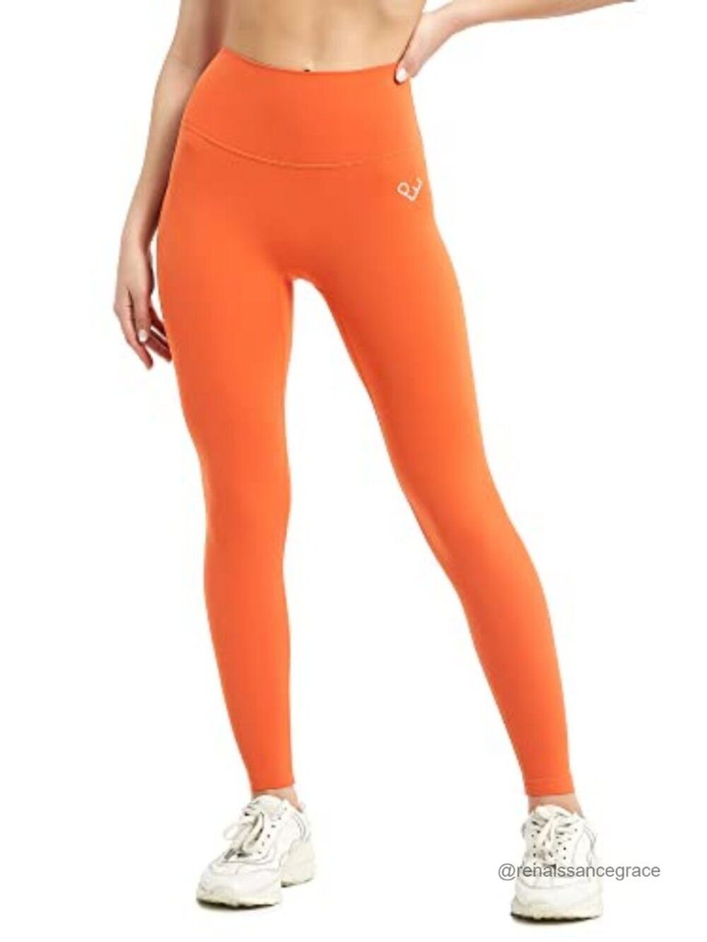 No Front Seam Workout Leggings High Waisted 7/8 Nylon Spandex